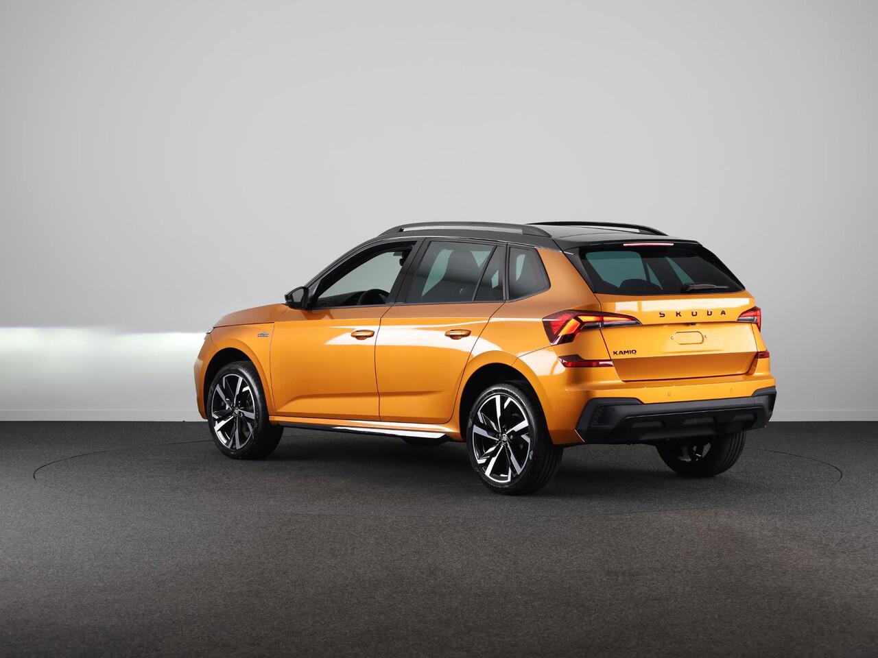 Skoda Kamiq Monte Carlo 1.0 TSI 115 pk 7 versn. DSG | 18 inch | Blind Spot | Navigatie | Adaptive Cruise | Panoramadak | Stoelverwarming |