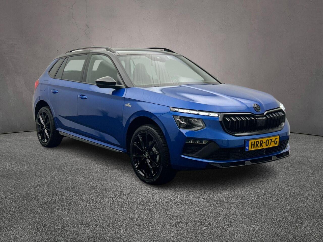 Skoda Kamiq Monte Carlo 1.0 TSI 115pk DSG Automaat Panoramadak, Adaptive cruise control, LED matrix koplampen, Achteruitrijcamera, Stoelverwarming, Parkeersensoren, Elektrische achterklep