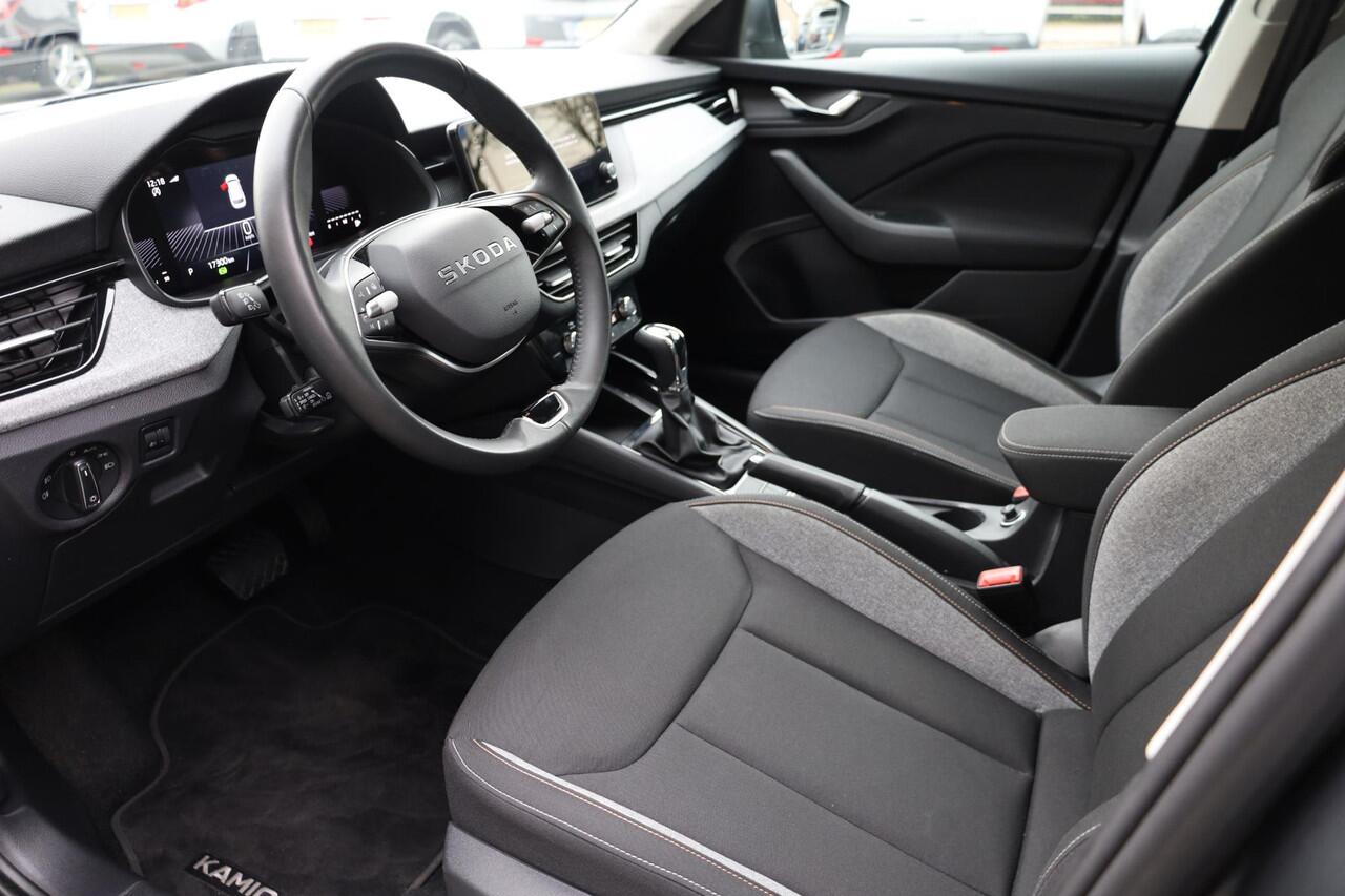 Skoda Kamiq 1.0 TSI Selection STOEL/STUURVERW. CAMERA ACC CARPLAY DAB CRUISE CLIMA LANE-ASSIST 2XPDC LMV