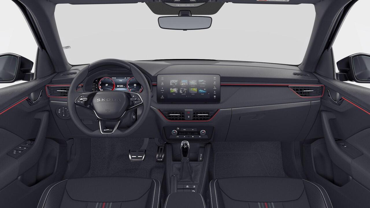 Skoda Kamiq Monte Carlo 1.0 TSI 115 pk 7 versn. DSG | Travel assist plus | Winter pakket | Trekhaak wegklapbaar | Navigatie pakket | 18 inch lichtmetalen velgen