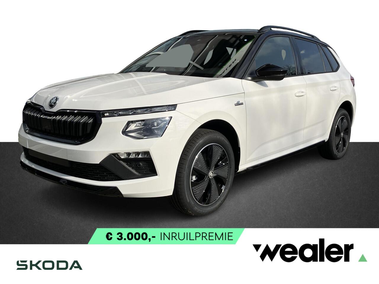 Skoda Kamiq Monte Carlo 1.0 TSI 115 PK DSG | Trekhaak | Winterpakket | 17" Lichtmetalen velgen | Zwart dak |