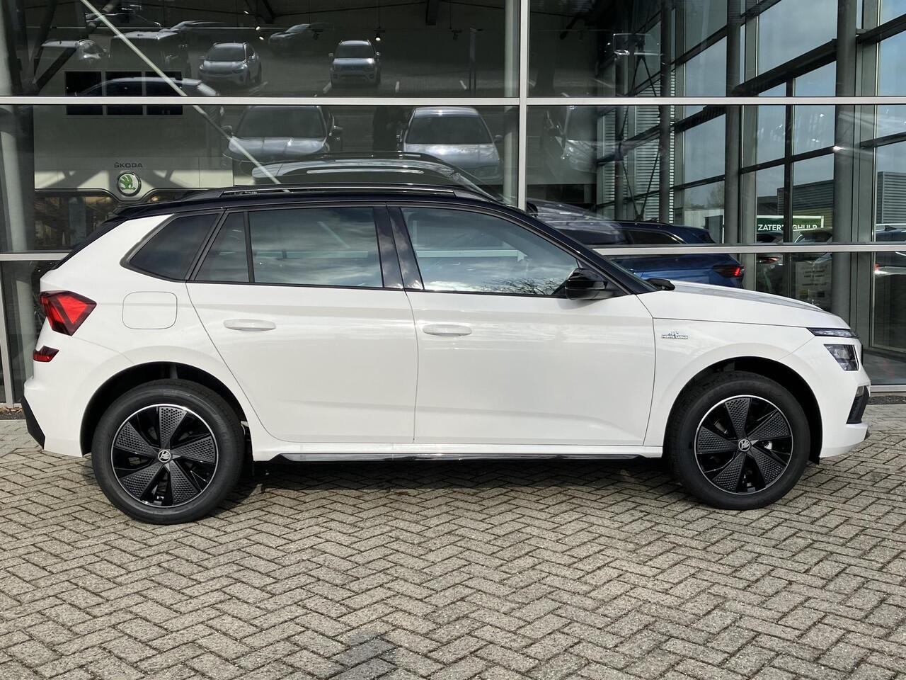 Skoda Kamiq Monte Carlo 1.0 TSI 115 PK DSG | Trekhaak | Winterpakket | 17" Lichtmetalen velgen | Zwart dak |