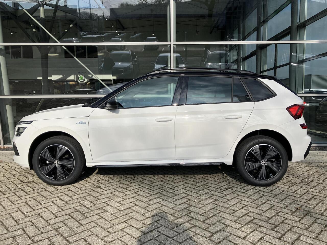Skoda Kamiq Monte Carlo 1.0 TSI 115 PK DSG | Trekhaak | Winterpakket | 17" Lichtmetalen velgen | Zwart dak |