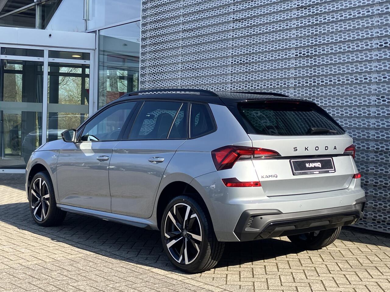 Skoda Kamiq Monte Carlo 1.0 TSI 115 PK | Winterpakket | 18" Lichtmetalen velgen | Adaptieve cruise control | Zwart dak |