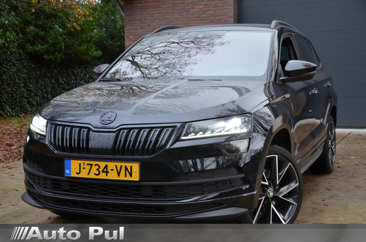 Skoda Karoq 1.5 TSI ACT Sportline Business Automaat/Navi/Audio installatie premium/Led/Pdc/Ecc/Stoelverwarming/Virtual Cockpit/Achteruitrijcamera/Cr-Control adaptief/Extra getint glas