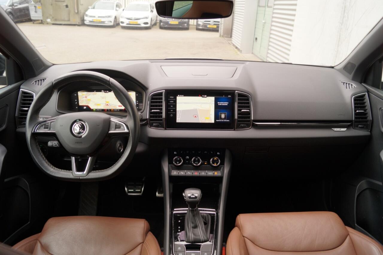 Skoda Karoq 1.5 TSI 150pk DSG Sportline Business -LEER-ECC-