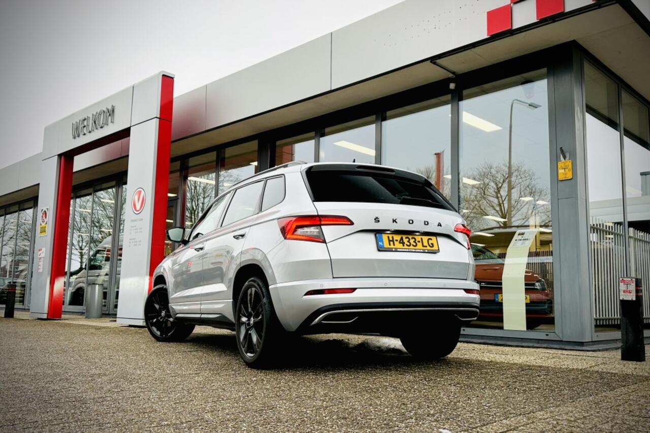 Skoda Karoq 1.5 TSI Sportline Business 150PK | ADAPTIEVE CRUISE | STOELVERWA