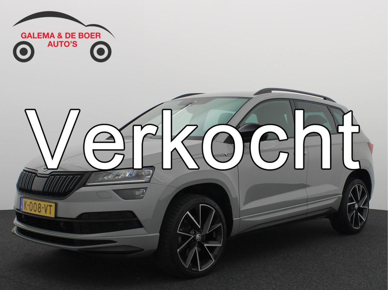 Skoda Karoq 1.5 TSI ACT Sportline Business AUTOMAAT / FULL LED / KEYLESS / STOELVERW / STUURVERW / CAMERA / NL-AUTO