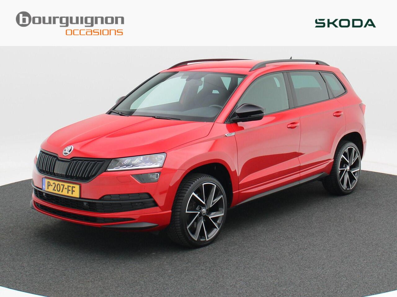 Skoda Karoq 1.5 TSi 150 Pk Automaat Sportline Business | Cruise | Climate | Stoelverwarming | Navigatie | Trekhaak | Camera | Carplay | 94.863 Km!!