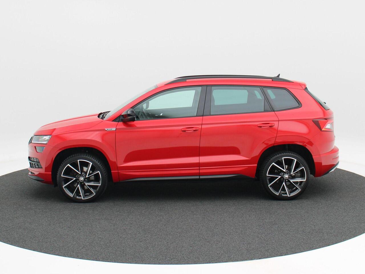 Skoda Karoq 1.5 TSi 150 Pk Automaat Sportline Business | Cruise | Climate | Stoelverwarming | Navigatie | Trekhaak | Camera | Carplay | 94.863 Km!!