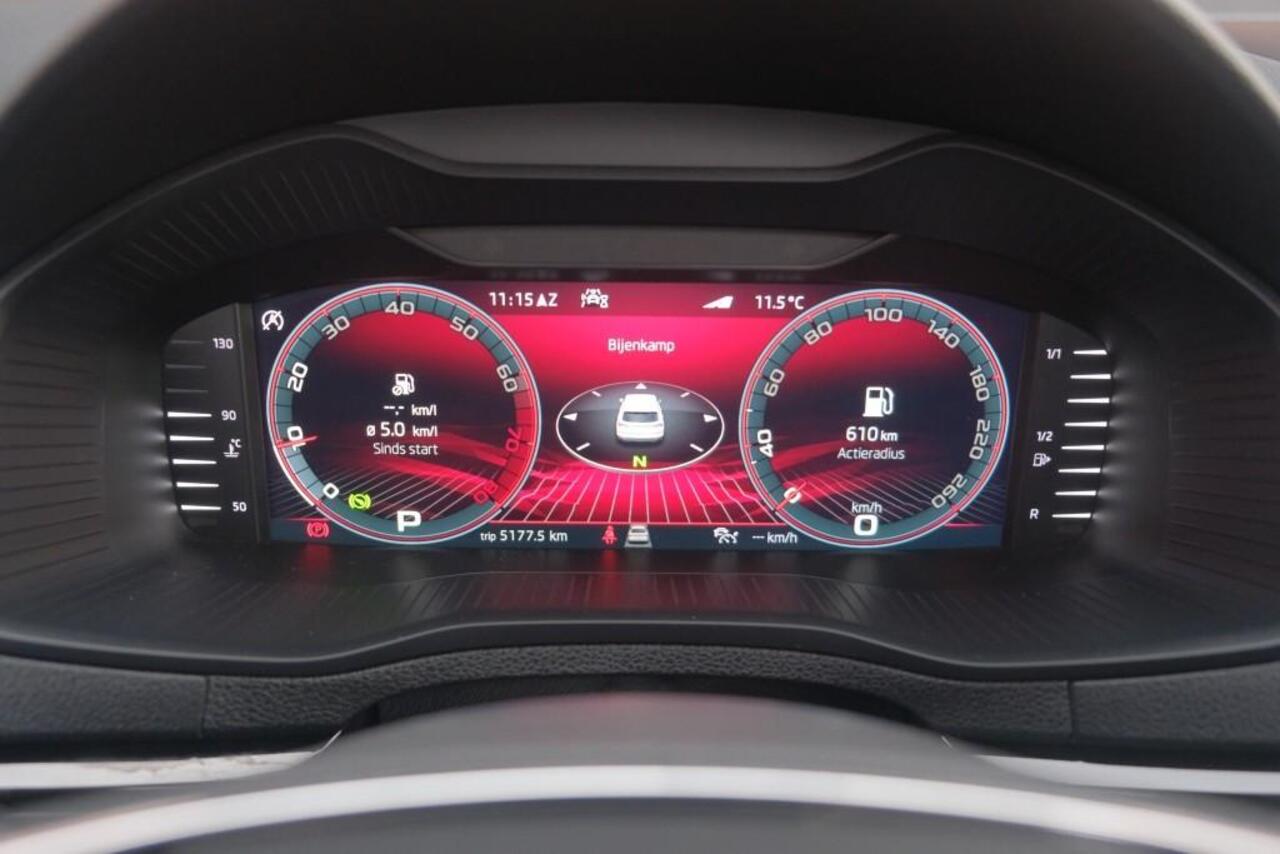 Skoda Karoq 1.5 TSi 150pk DSG Sportline Business | Navi | App Connect | Climate | Adaptive Cruise | Panoramadak | Keyless | Camera | Trekhaak