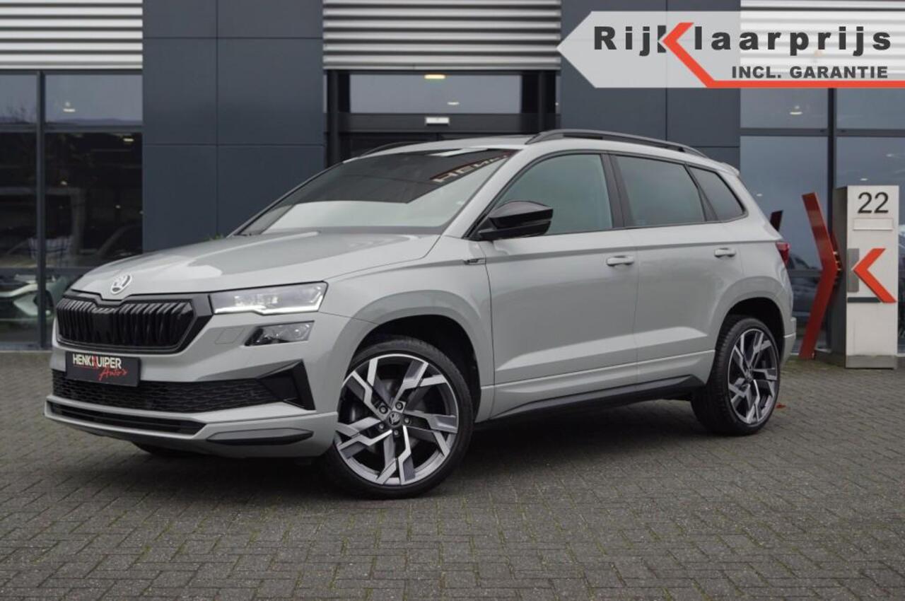 Skoda Karoq 1.5 TSI DSG Sportline 150pk/Trekhaak wegklb./Panodak/ Navi Columbus/ACC/DCC/Camera