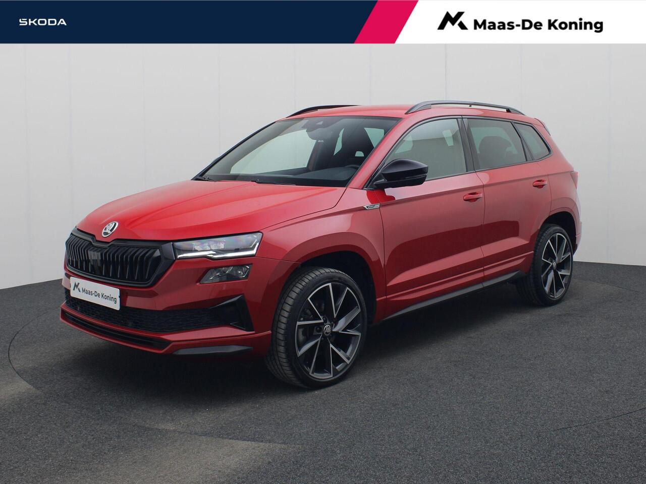 Skoda Karoq 1.5TSI/150PK ACT Sportline DSG · Navigatie · Apple/Android Car Play · Camera + Parkeersensoren · Garantie t/m 28-09-2027 of 60000km.