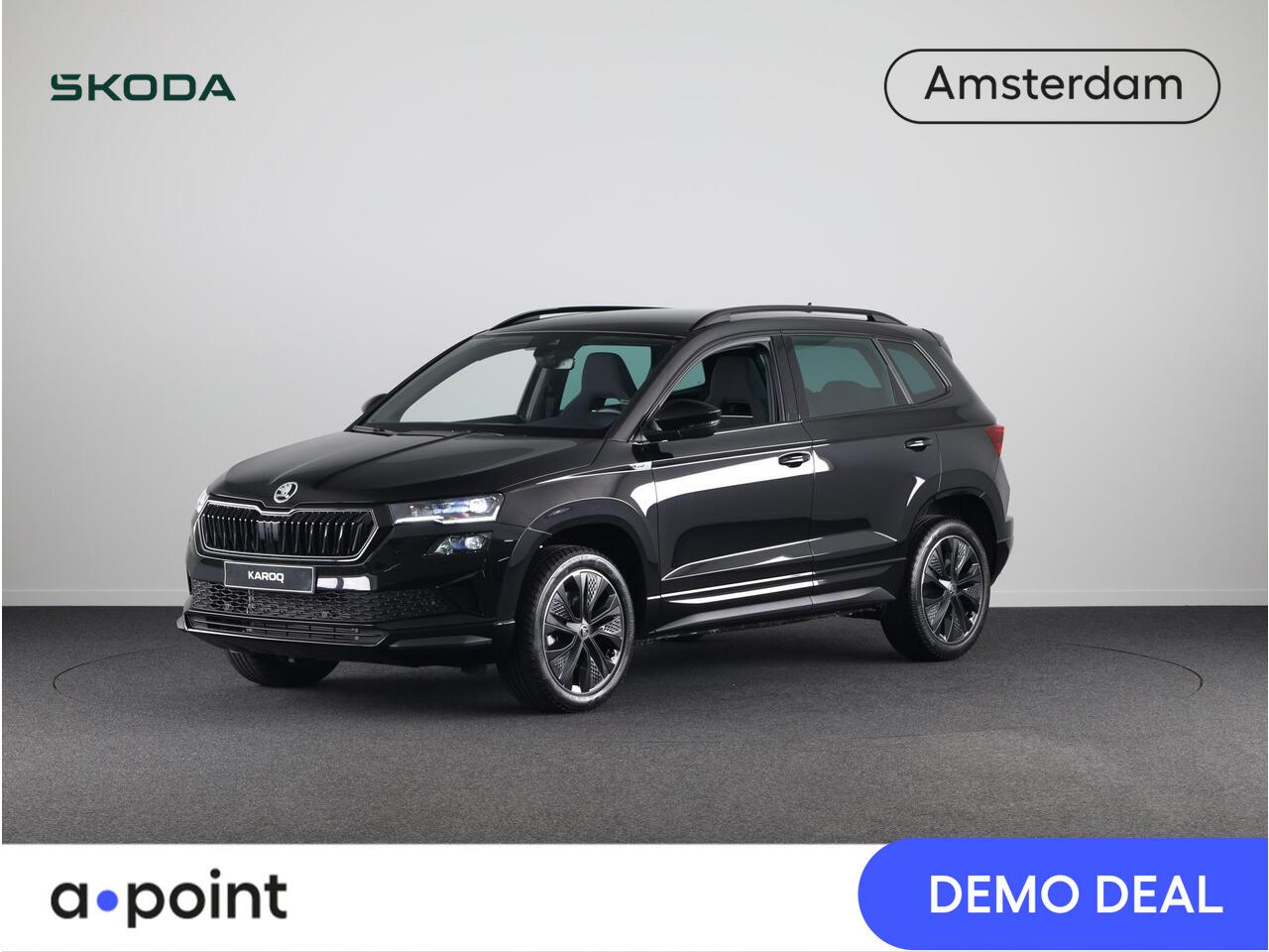 Skoda Karoq Sportline Business 1.5 TSI 150pk | Navigatie via App | Parkeercamera | All season banden | Dode hoek sensoren | Adaptive Cruise Control | Elektrische achterklep