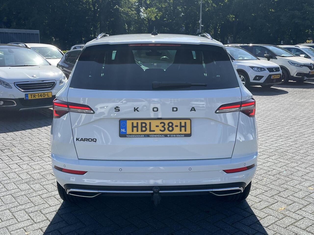 Skoda Karoq 1.5 TSI ACT Sportline Business | EL. TREKHAAK | 360 CAMERA | 5 JAAR GARANTIE |