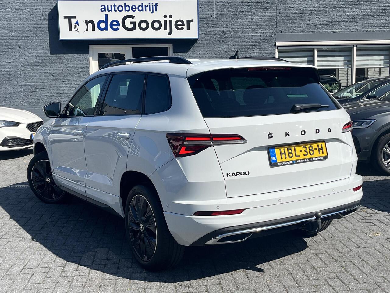 Skoda Karoq 1.5 TSI ACT Sportline Business | EL. TREKHAAK | 360 CAMERA | 5 JAAR GARANTIE |