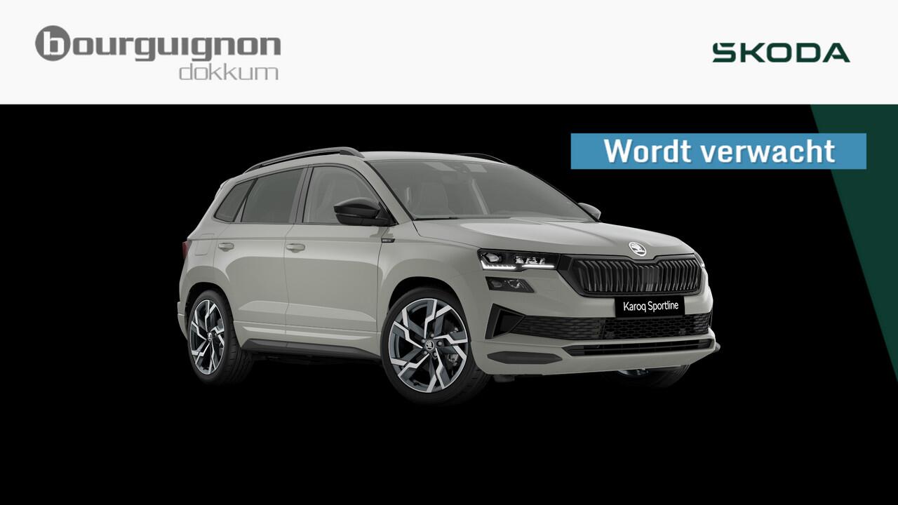 Skoda Karoq 1.5 TSI 110kW DSG7 Sportline | 150Pk | Automaat | A-Camera | ACC | Clima | Pano Dak | Trekhaak |