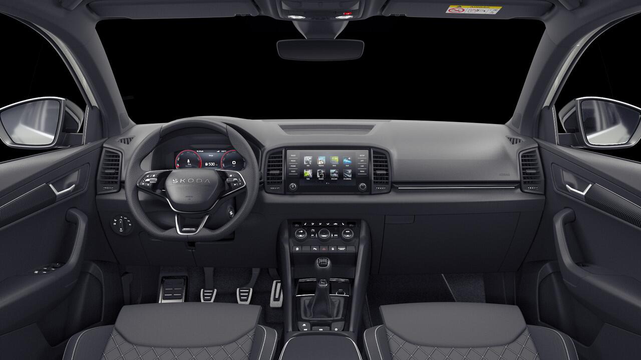 Skoda Karoq 1.5 TSI 110kW DSG7 Sportline | 150Pk | Automaat | A-Camera | ACC | Clima | Pano Dak | Trekhaak |