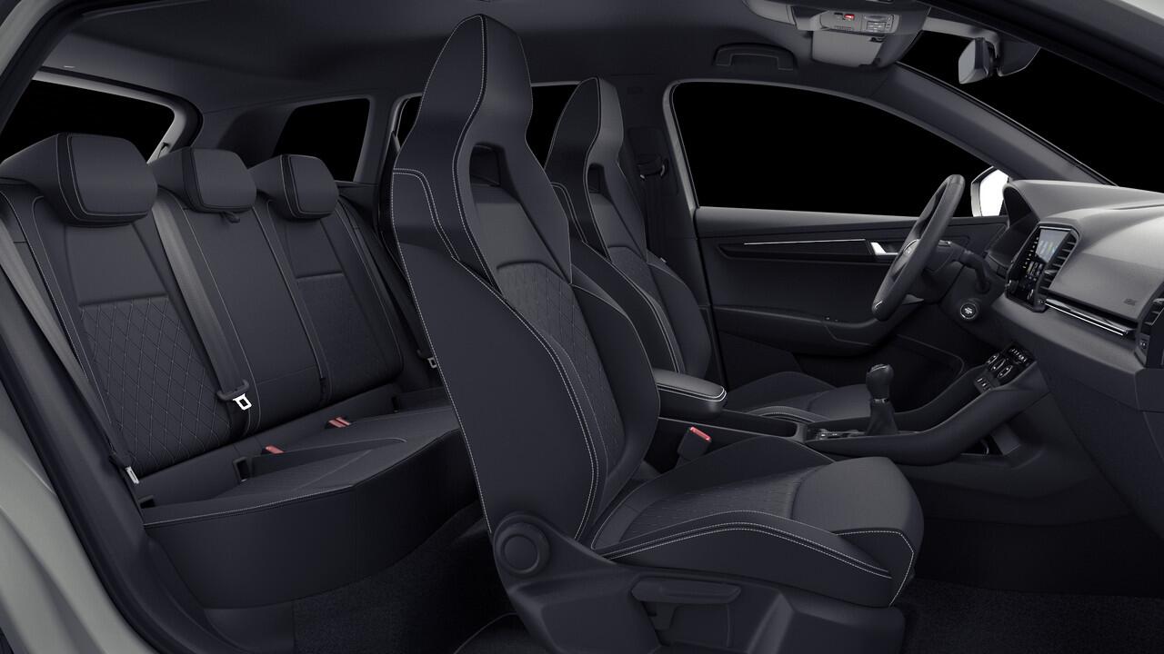 Skoda Karoq 1.5 TSI 110kW DSG7 Sportline | 150Pk | Automaat | A-Camera | ACC | Clima | Pano Dak | Trekhaak |