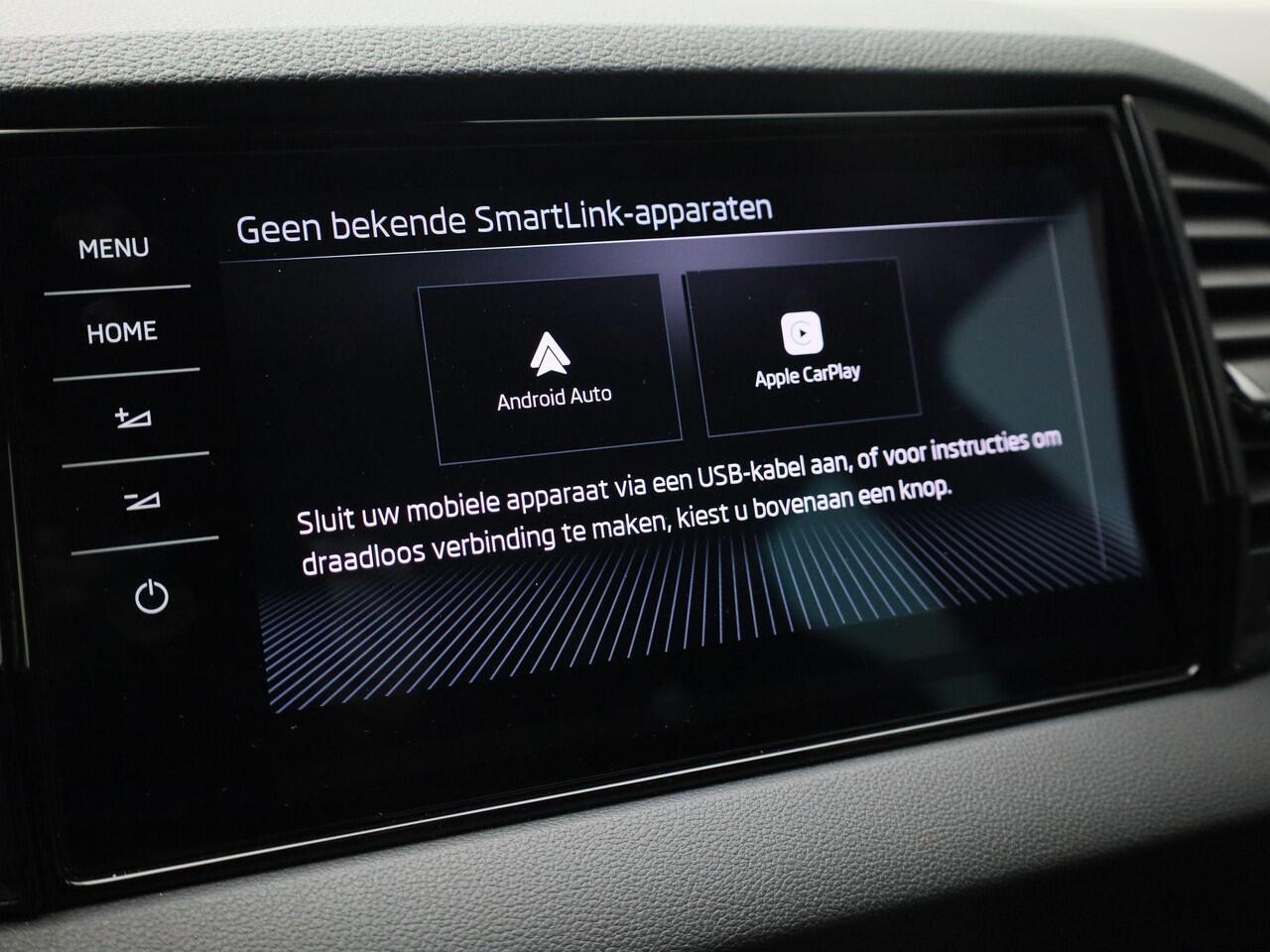 Skoda Karoq 1.5TSI/150PK ACT Sportline DSG · Navigatie · Trekhaak · Apple/Android Car Play · Camera · Garantie tot maart 2029 of 60000km.