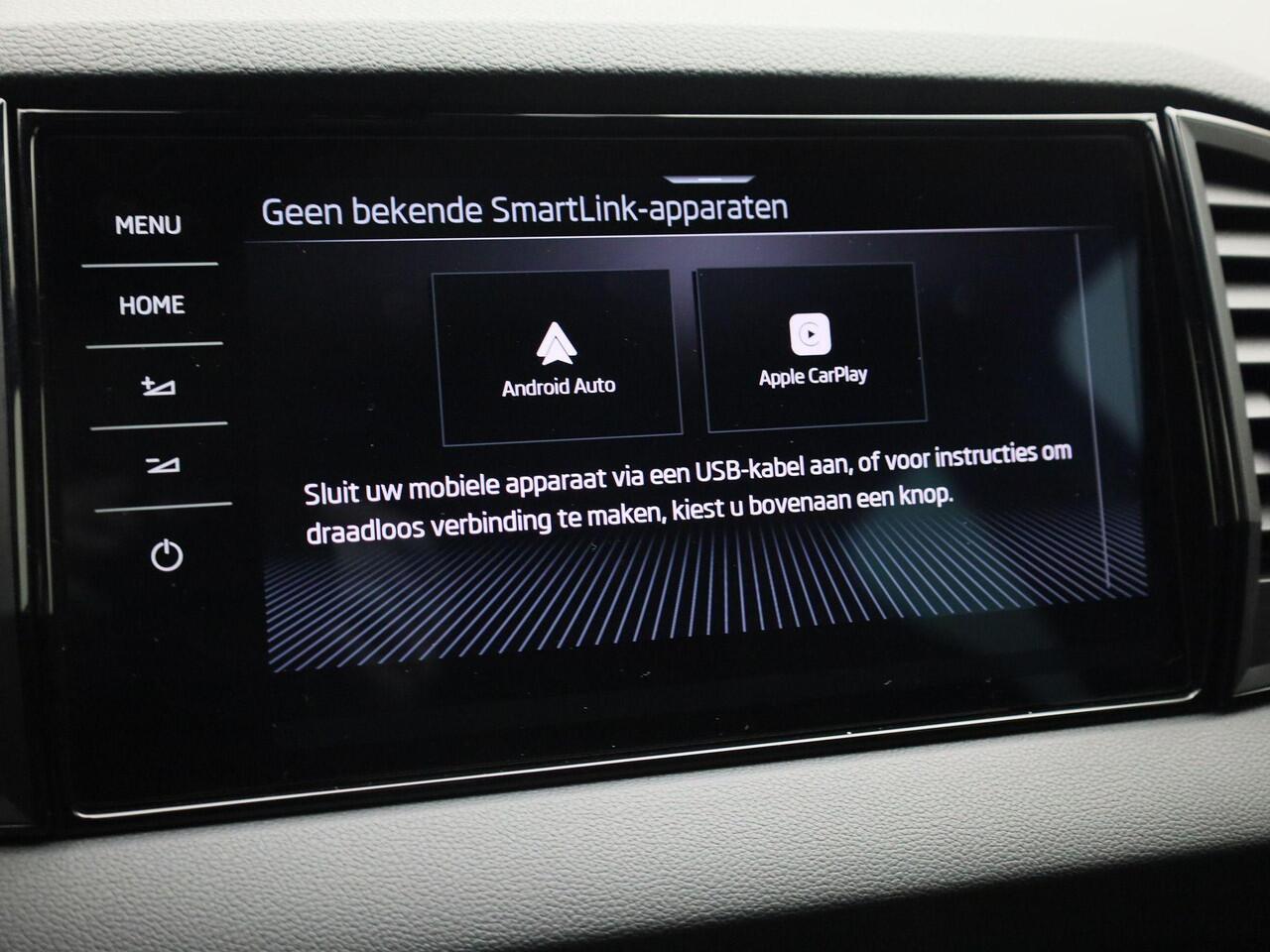 Skoda Karoq 1.5TSI/150PK ACT Sportline DSG · Navigatie · Trekhaak · Apple/Android Car Play · Camera · Garantie tot maart 2029 of 60000km.