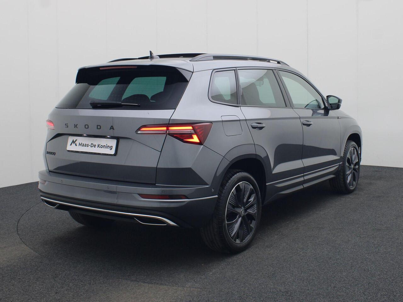Skoda Karoq 1.5TSI/150PK ACT Sportline DSG · Panoramadak · 360°Camera + Parkeersensoren · Navigatie · Garantie t/m 27-02-2030 of 100000km
