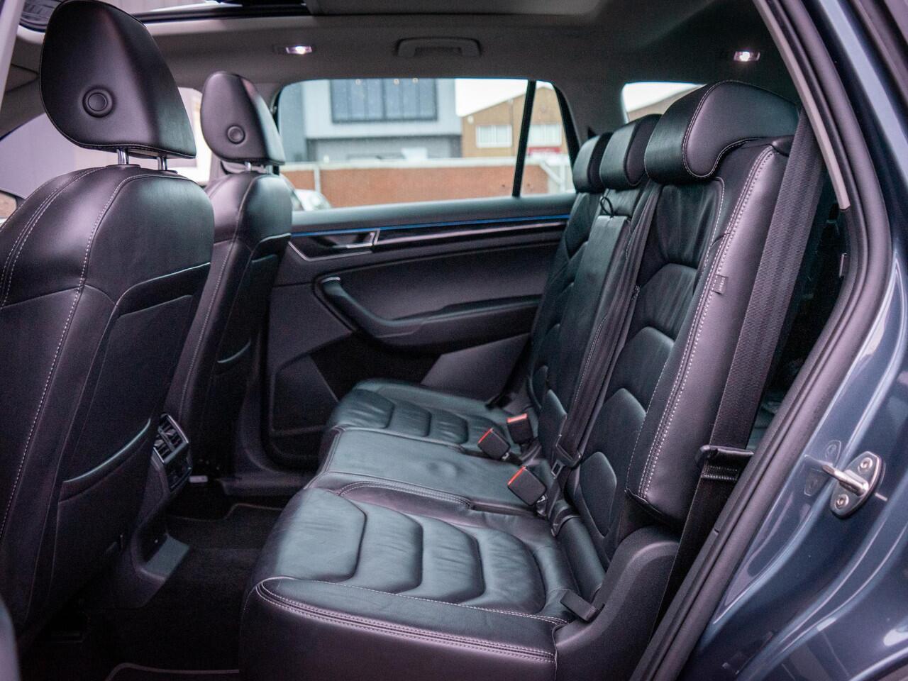 Skoda Kodiaq 1.4 TSI ACT Style Business 7p. 1ste eigenaar / Dealer onderh. / Pano / Leder / 360 camera / Canton / Elek. achterklep / Ambiente verlichting