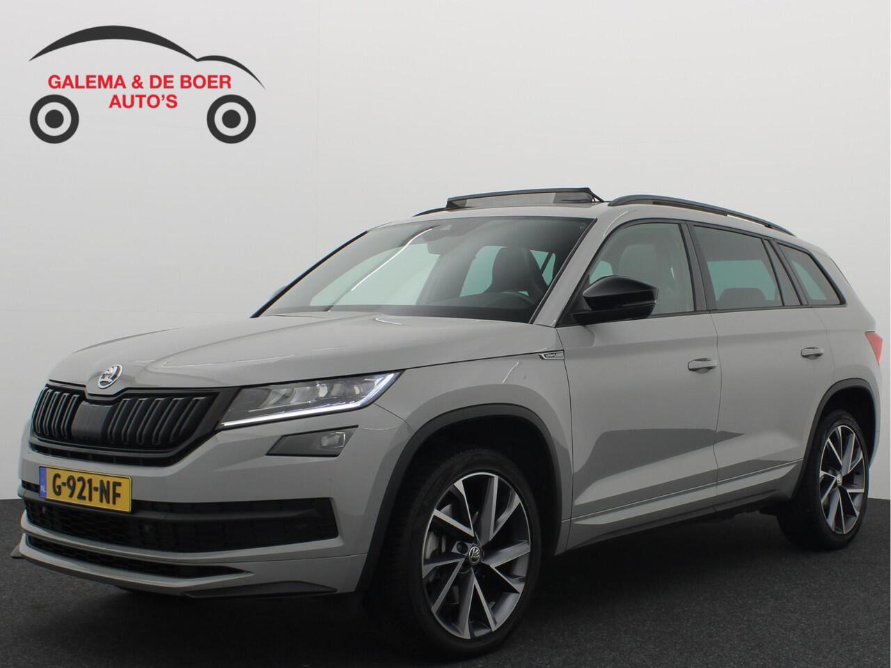 Skoda Kodiaq 2.0 TSI 4x4 Sportline Business TREKHAAK / PANORAMADAK / FULL LED / CAMERA / CANTON / KEYLESS / STOELVERW / SFEER / NL-AUTO / 1STE EIG