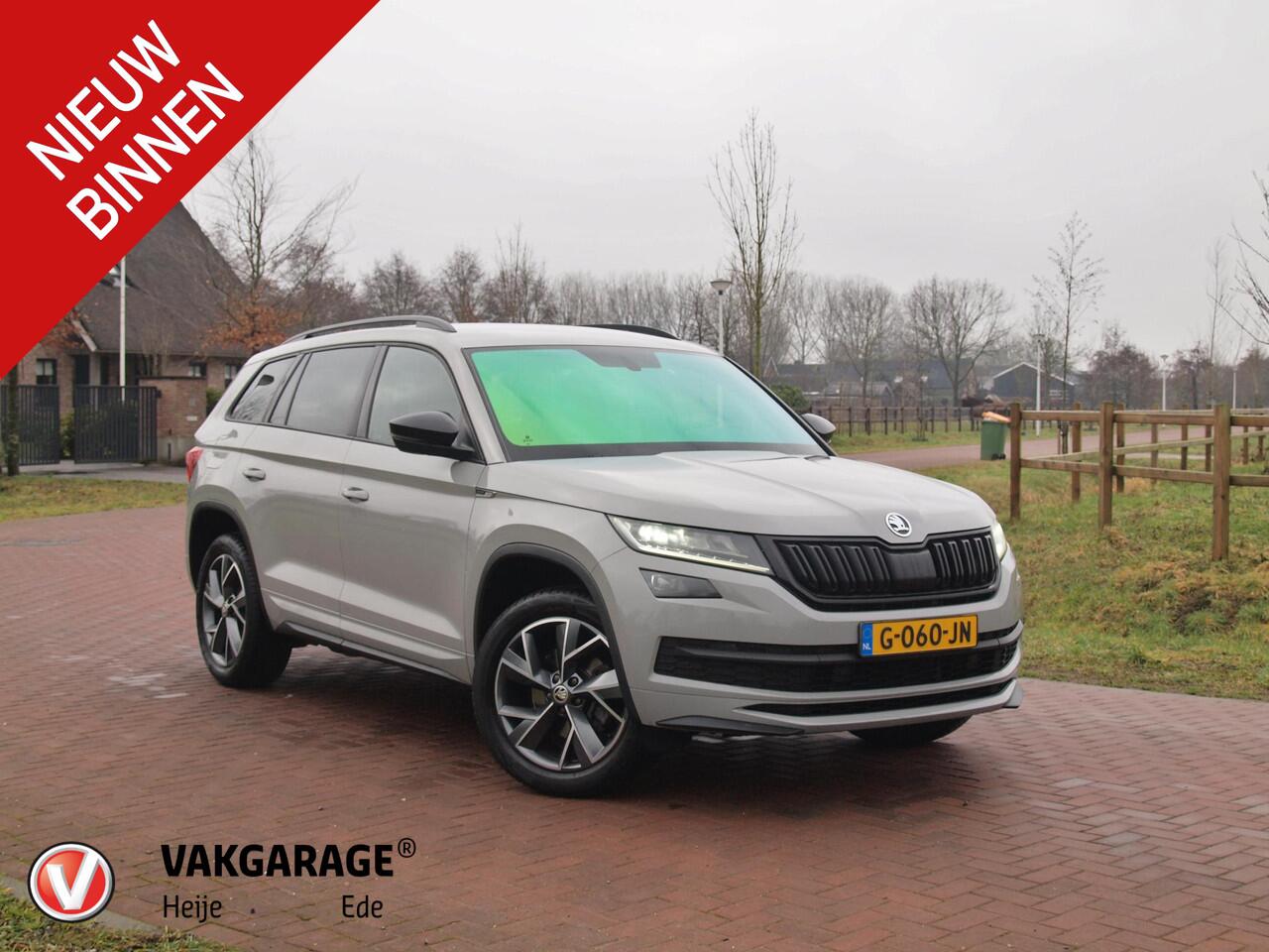 Skoda Kodiaq 1.5 TSI Sportline Business 7p. | DSG | 7 Persoons | Trekhaak | Camera | Sfeerverlichting |