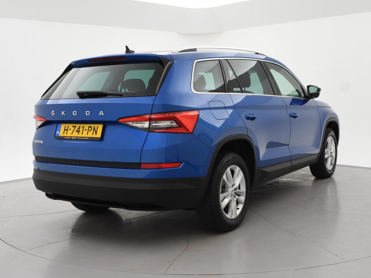Skoda Kodiaq 1.5 TSI 150 PK DSG AUT. *RACE BLUE METALLIC* + WEGKLAPBARE TREKHAAK 1800 KG