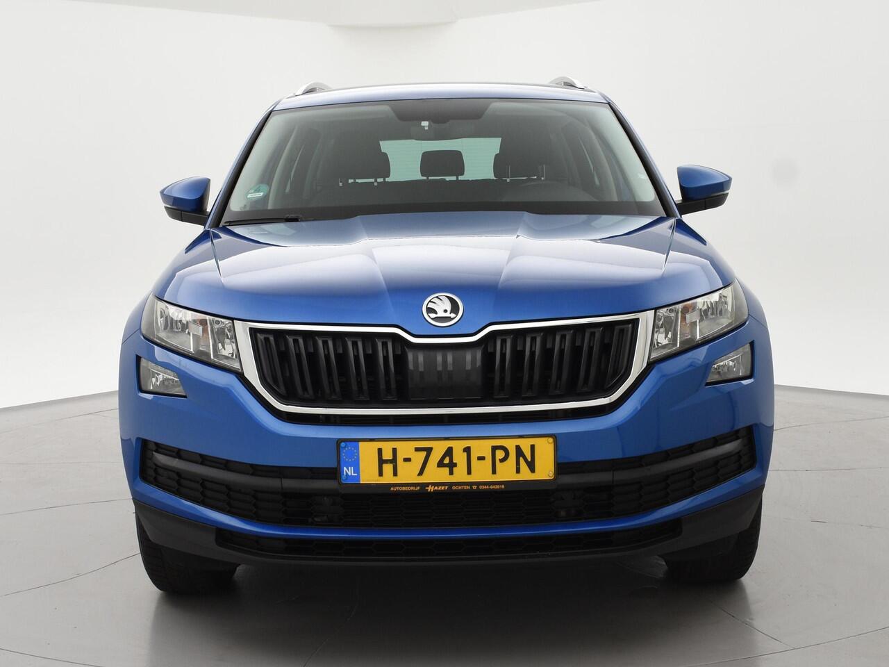 Skoda Kodiaq 1.5 TSI 150 PK DSG AUT. *RACE BLUE METALLIC* + WEGKLAPBARE TREKHAAK 1800 KG