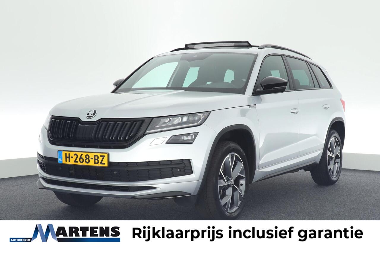 Skoda Kodiaq 2.0 TSI 190pk DSG 4x4 Sportline Trekhaak DCC Camera Canton Keyless Memory Panoramadak Virtual Cockpit Navigatie