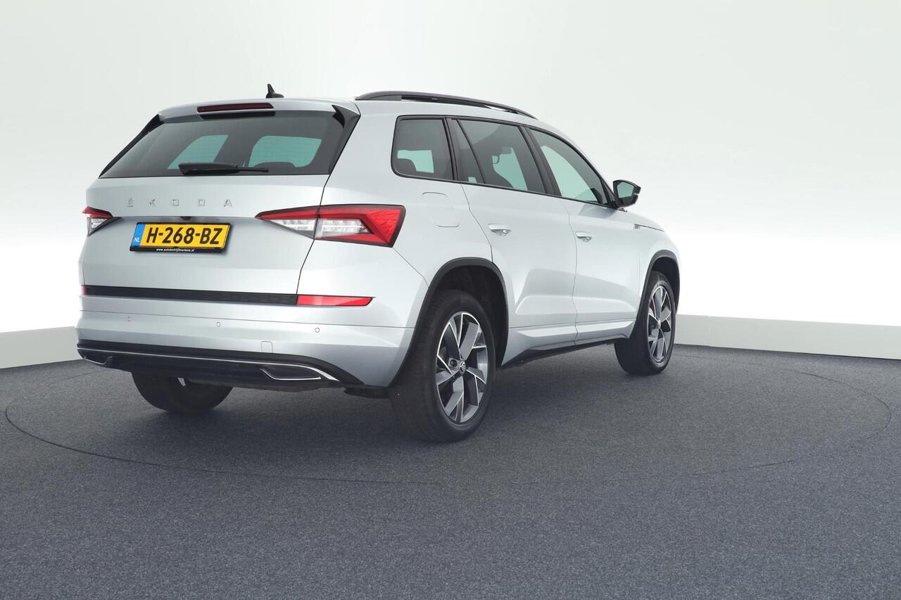 Skoda Kodiaq 2.0 TSI 190pk DSG 4x4 Sportline Trekhaak DCC Camera Canton Keyless Memory Panoramadak Virtual Cockpit Navigatie