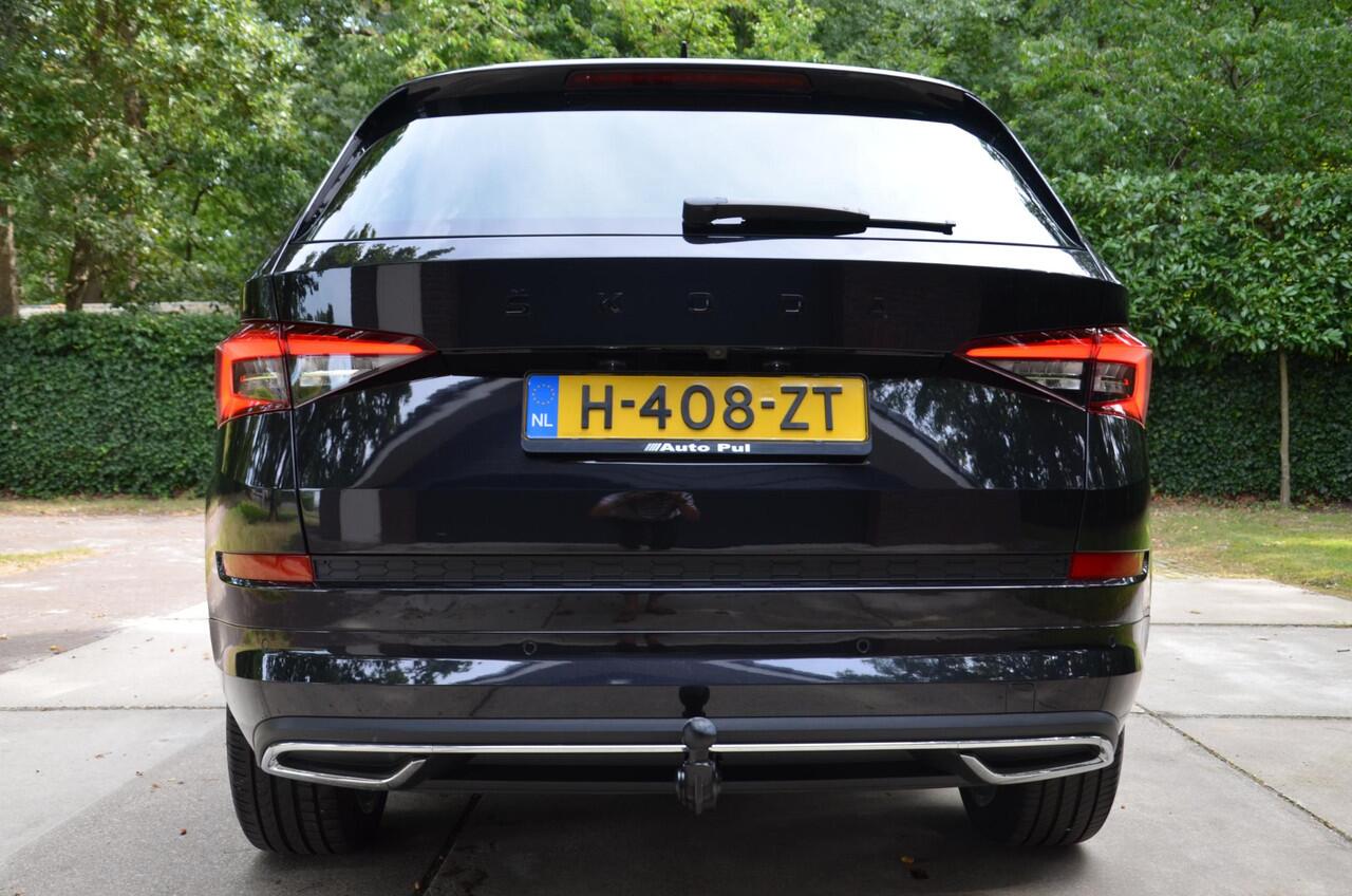 Skoda Kodiaq 1.5 TSI Sportline Business Navi/Led/Ecc/Pdc/Achteruitrij-camera/Half-Leer/Privacy-Glass/Cruise control adaptief/Elektrisch verstelb./Trekhaak-Wegklapbaar/ bestuurdersstoel met geheugen/Virtual Cockpit
