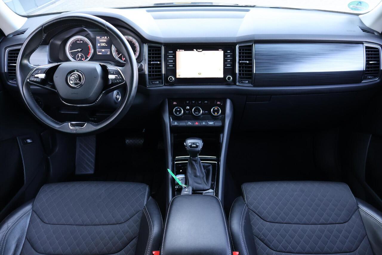 Skoda Kodiaq 1.5 TSI Business Edition 1e Eigenaar | Volledig Onderh | NL-Auto | BTW | Trekhaak | Camera | Elek Klep | Climate | Navi | Carplay | Keyless | PDC |