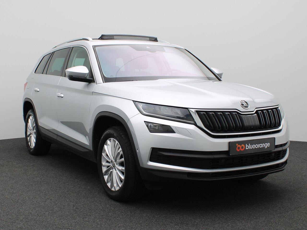 Skoda Kodiaq 1.5 TSI Business Edition Plus 7p. 150PK DSG Pano-Schuifdak, Leder, Stoelkoeling, Memorystoelen, Stoelverwarming, Digital Cockpit, Keyless, Virtual Pedal, 18" LM Velgen