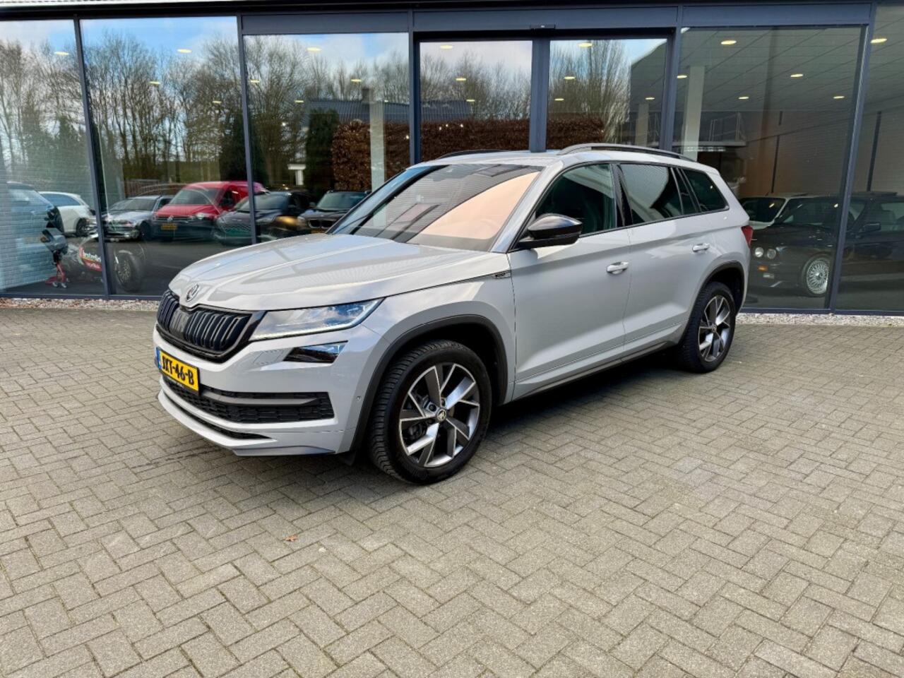 Skoda Kodiaq 1.5 TSI SportLine 7-pers,Pano,Leer/Alcant,LED,Memory,Trekhk,Stoelverw,BLIS,