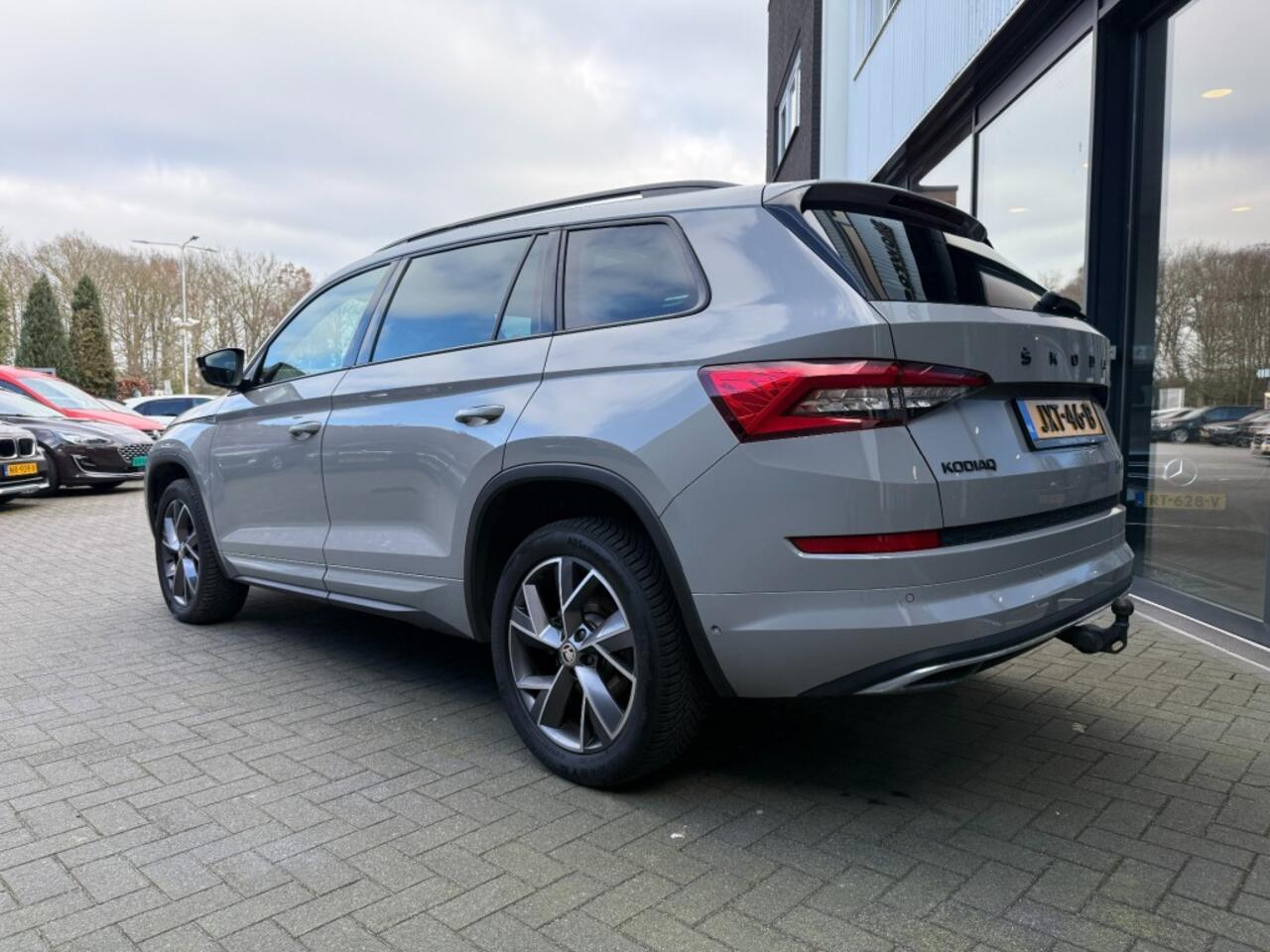 Skoda Kodiaq 1.5 TSI SportLine 7-pers,Pano,Leer/Alcant,LED,Memory,Trekhk,Stoelverw,BLIS,