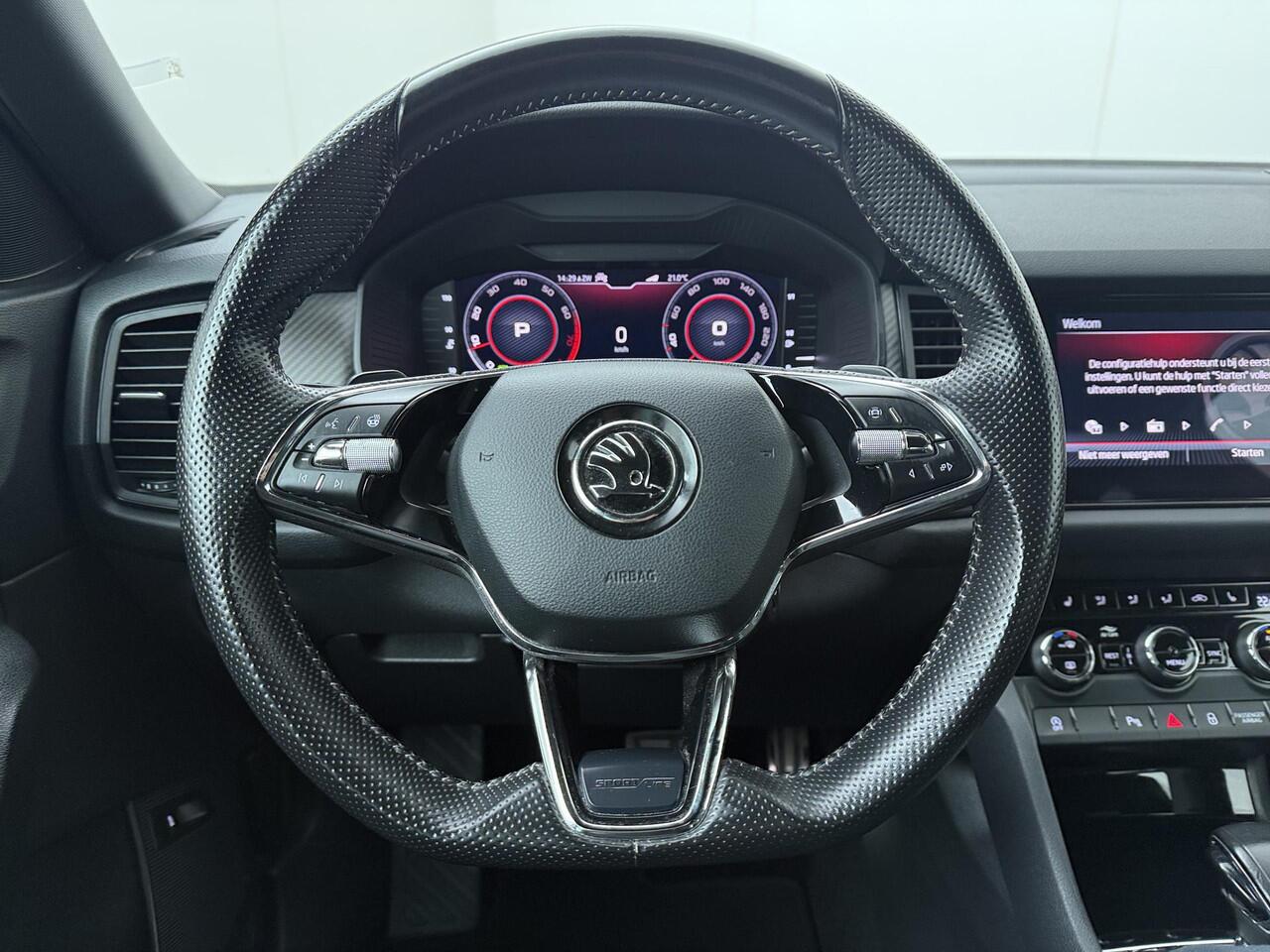 Skoda Kodiaq 1.5 TSI Sportline Business | 150 PK | Automaat | Trekhaak wegklapbaar | Voorstoelen verwarmd | Navigatiesysteem |