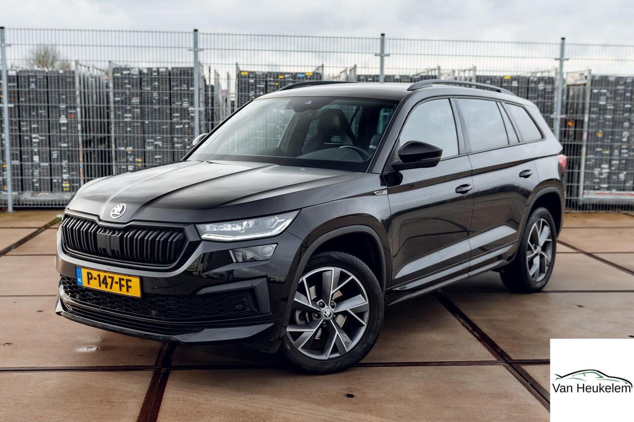 Skoda Kodiaq 1.5 TSI Sportline Business 7p. | TREKHAAK | ADAPTIVE CRUISE | ELEKTR. ACHTERKLEP | ALL SEASON BANDEN