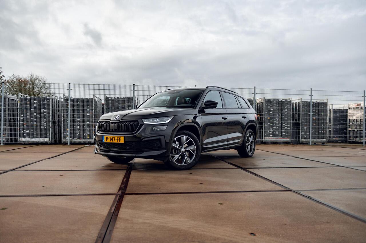 Skoda Kodiaq 1.5 TSI Sportline Business 7p. | TREKHAAK | ADAPTIVE CRUISE | ELEKTR. ACHTERKLEP | ALL SEASON BANDEN