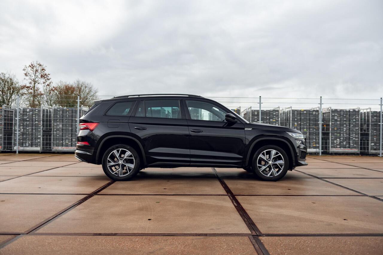 Skoda Kodiaq 1.5 TSI Sportline Business 7p. | TREKHAAK | ADAPTIVE CRUISE | ELEKTR. ACHTERKLEP | ALL SEASON BANDEN