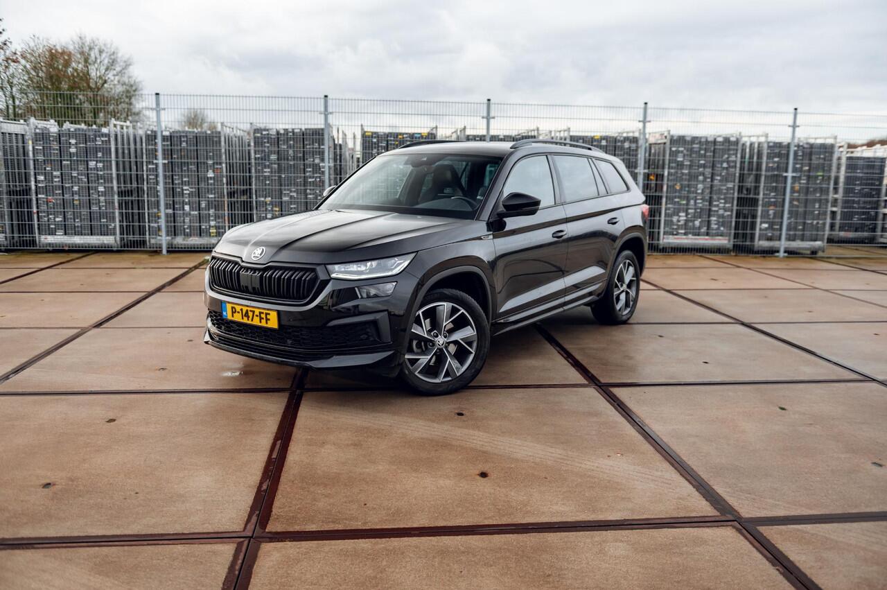 Skoda Kodiaq 1.5 TSI Sportline Business 7p. | TREKHAAK | ADAPTIVE CRUISE | ELEKTR. ACHTERKLEP | ALL SEASON BANDEN