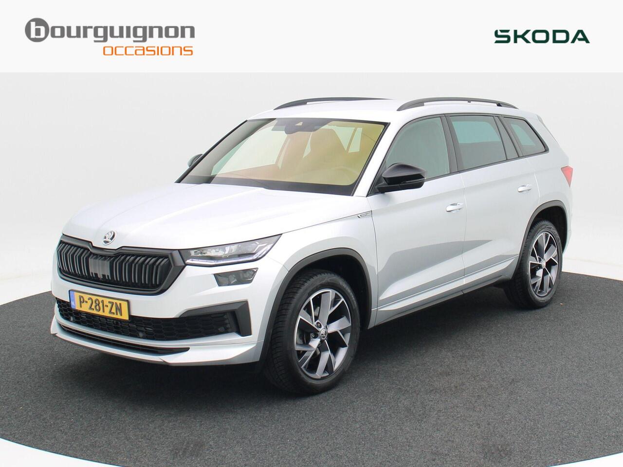 Skoda Kodiaq 1.5 TSi 150 Pk Automaat Sportline Business | Trekhaak Elektrisch | Virtual Cockpit | Sportstoelen Leder/Alcantara | Camera | LED | 19 Inch | 146.407 Km