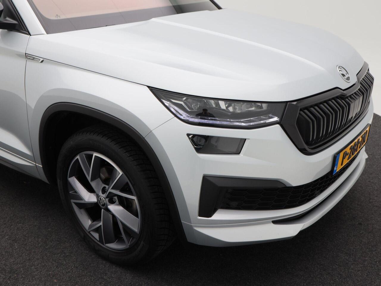 Skoda Kodiaq 1.5 TSi 150 Pk Automaat Sportline Business | Trekhaak Elektrisch | Virtual Cockpit | Sportstoelen Leder/Alcantara | Camera | LED | 19 Inch | 146.407 Km