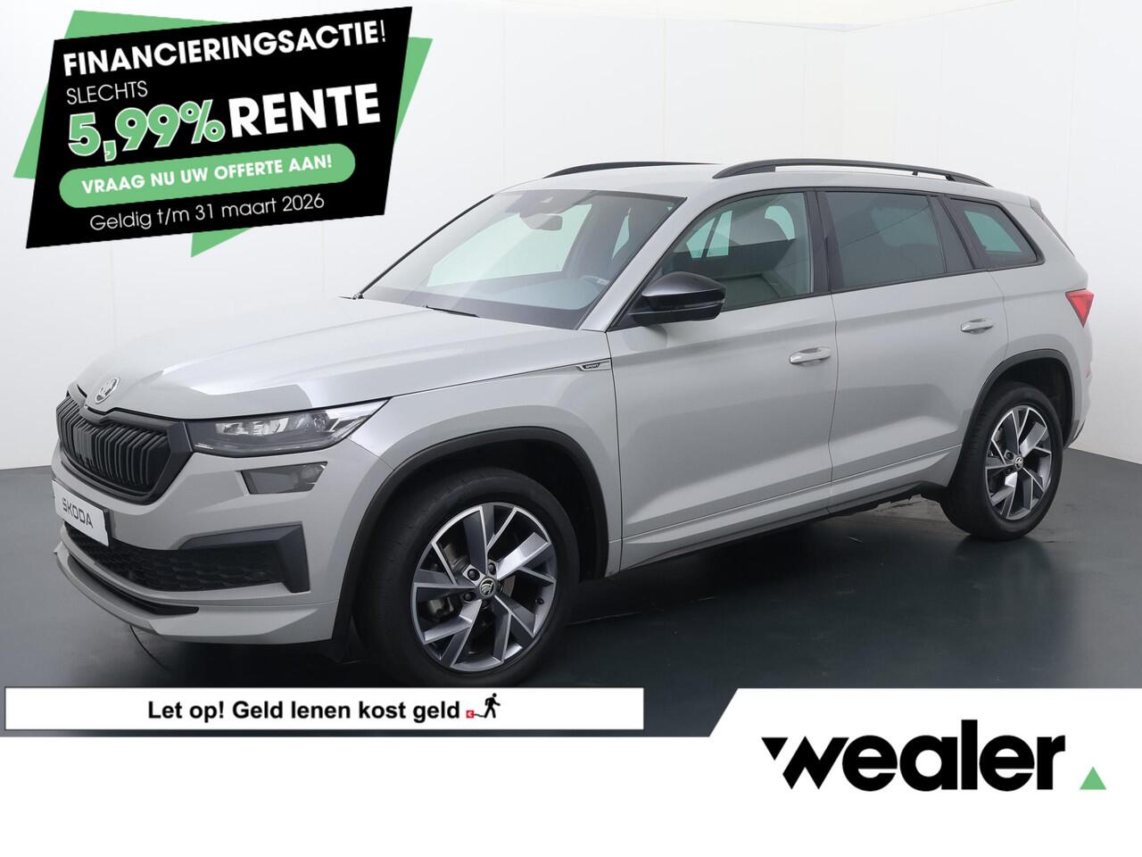 Skoda Kodiaq 1.5 TSI Sportline Business | 150 PK | Automaat | Trekhaak wegklapbaar | Matrix LED verlichting | Lederen stoelbekleding | Apple Carplay/Android Auto |