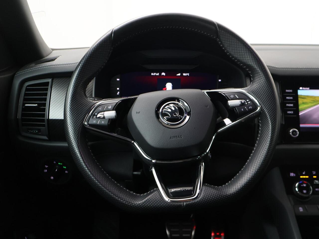 Skoda Kodiaq 1.5 TSI Sportline Business | 150 PK | Automaat | Trekhaak wegklapbaar | Matrix LED verlichting | Lederen stoelbekleding | Apple Carplay/Android Auto |