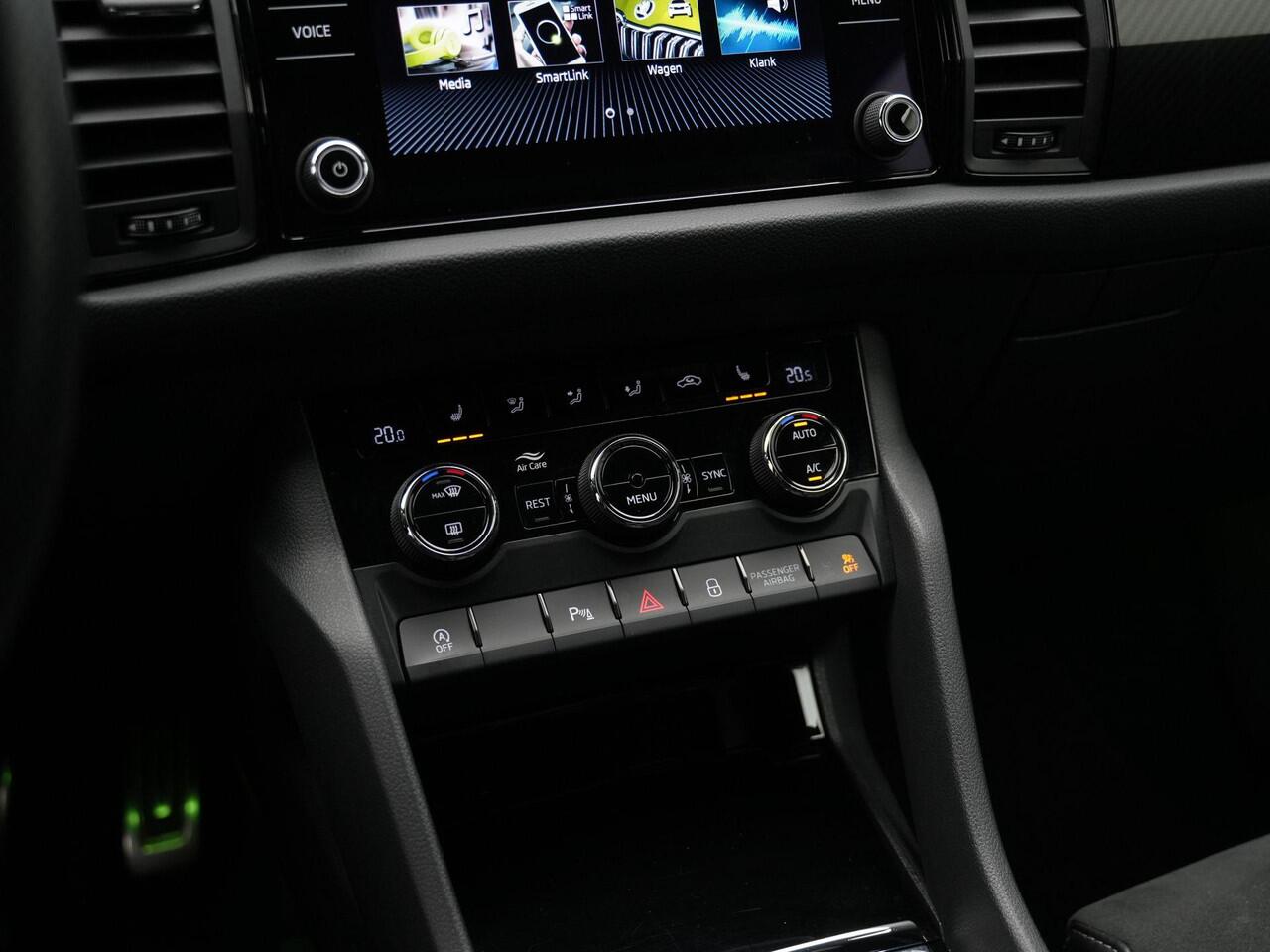 Skoda Kodiaq 1.5 TSI 150 pk DSG Sportline Business | Geheugenstoel | Leder/alcantara | Matrix LED | Achteruitrijcamera | Navigatie