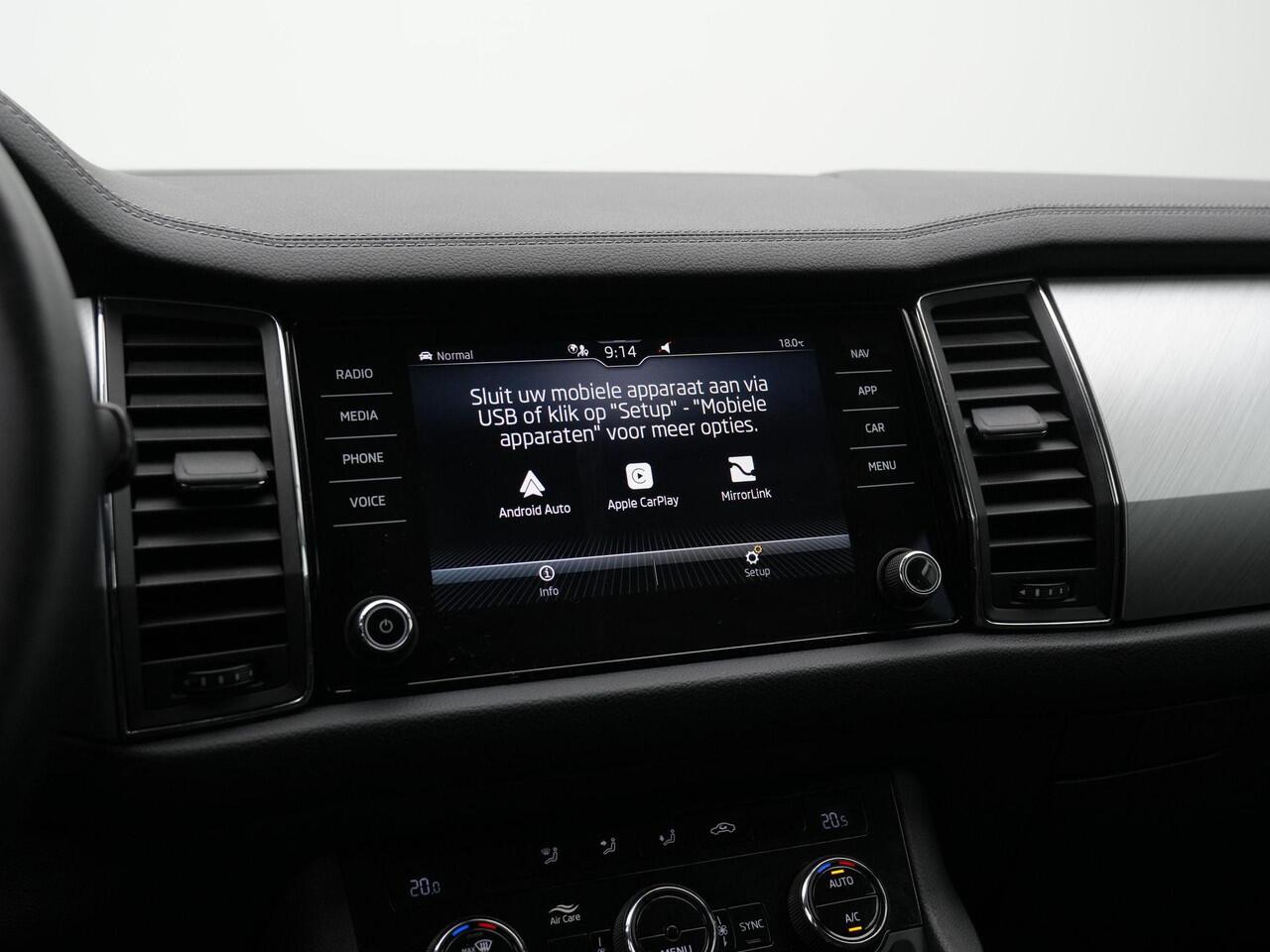 Skoda Kodiaq 7 pers. 1.5 TSI 150 pk DSG Ambition Plus | Matrix LED | Achteruitrijcamera | Adaptive Cruise | Virtual Cockpit