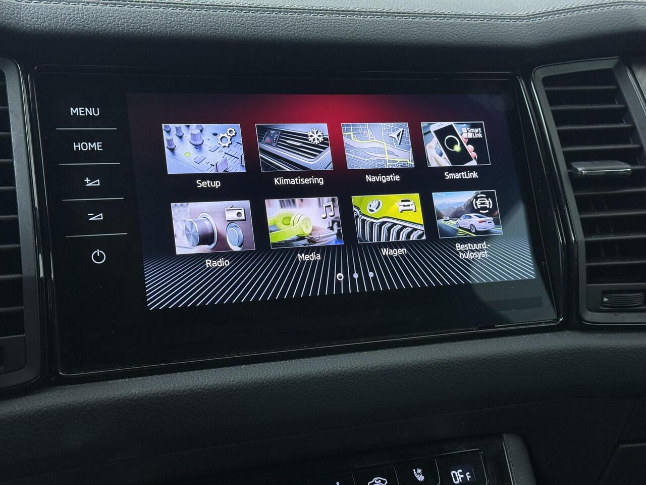 Skoda Kodiaq 1.5 TSI Sportline Business | 150 PK | Automaat | Adaptive cruise control | Lederen interieur | Stoelverwarming | Navigatiesysteem | 20" LM velgen |